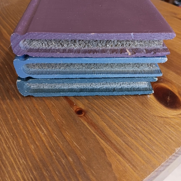 Wooden Books for shelf display/ 3pc set - Picture 2 of 5